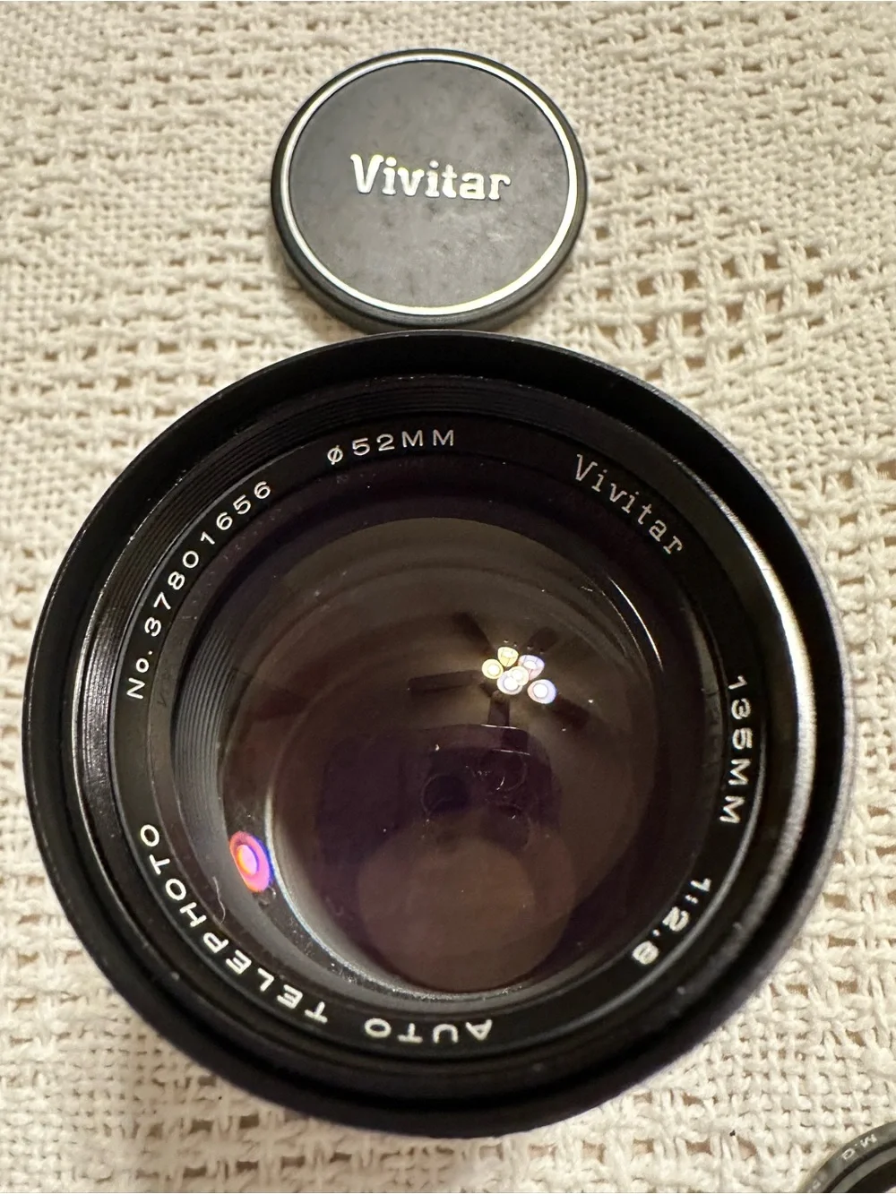 Vivitar  135mm Telephoto Lens